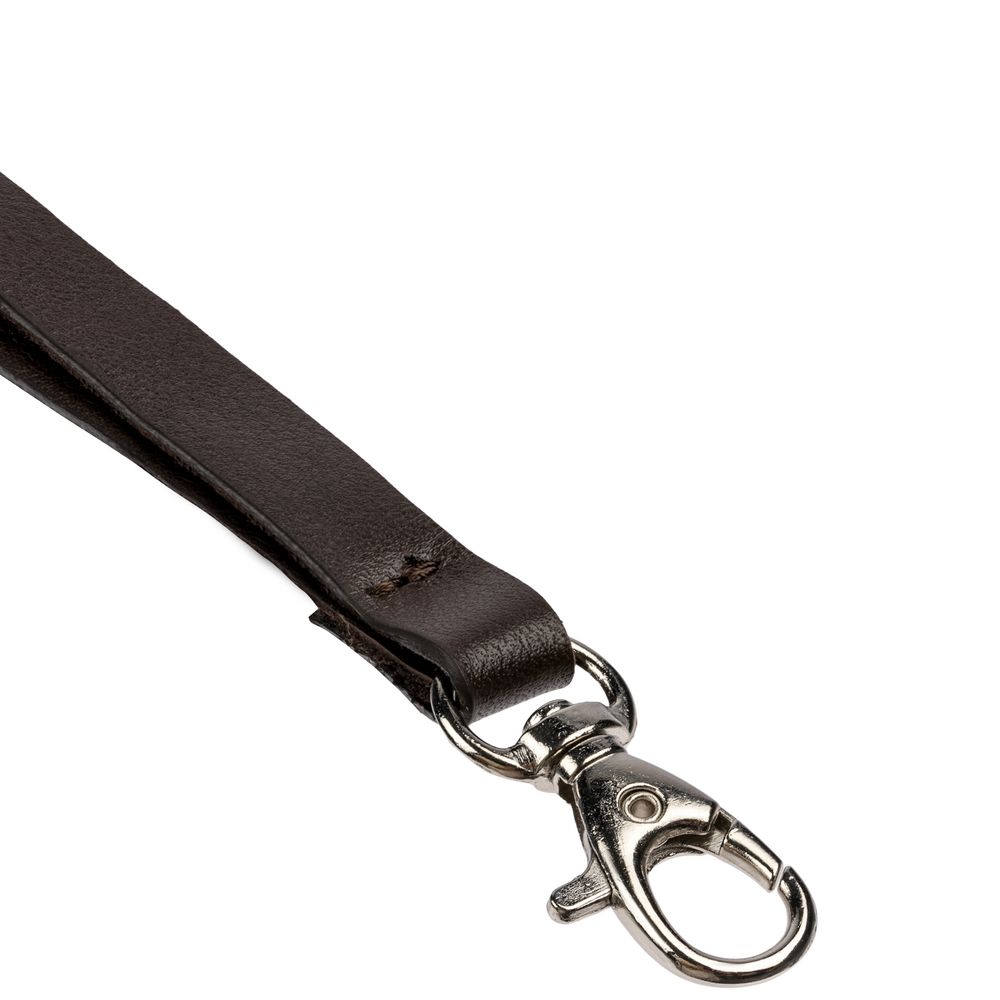 Лента для бейджа Leather Long / Миниатюра WWW (1000)