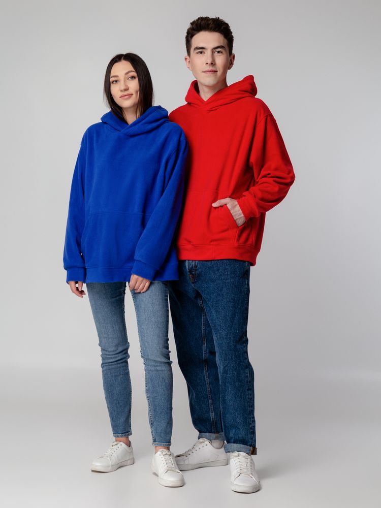 Худи флисовое унисекс Manakin, красное / Миниатюра WWW (1000)