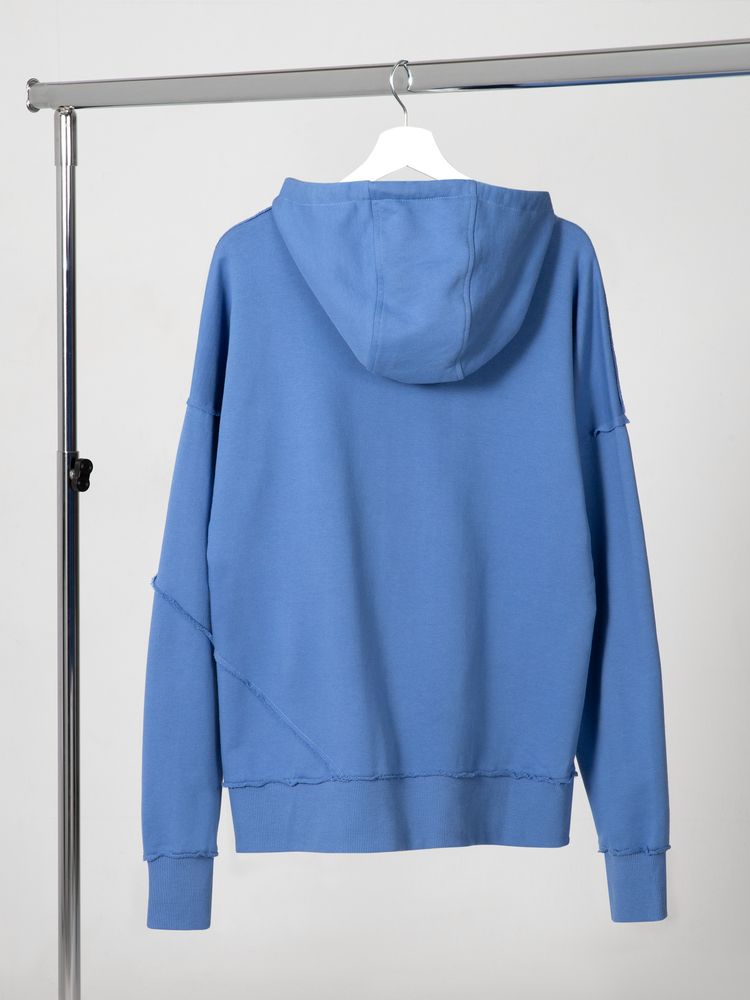 Худи унисекс Vozduh 2.0, синее / Миниатюра WWW (1000)