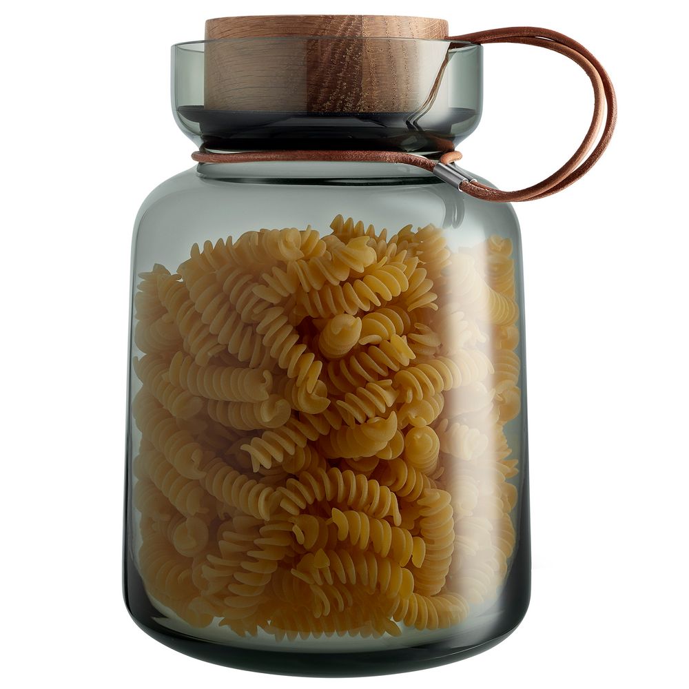 Банка для хранения Silhouette, большая, серая / Миниатюра WWW (1000)