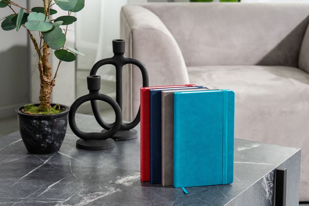 Ежедневник Nova, недатированный, серый / Миниатюра WWW (1000)