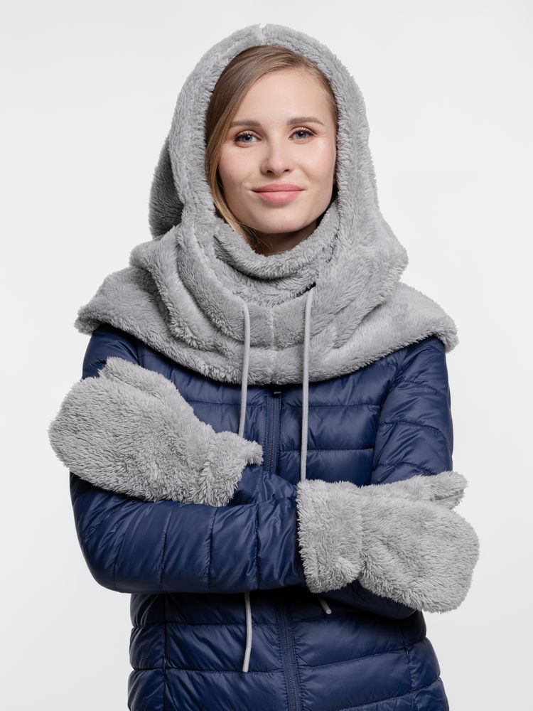 Балаклава-капюшон Flocky, серая / Миниатюра WWW (1000)