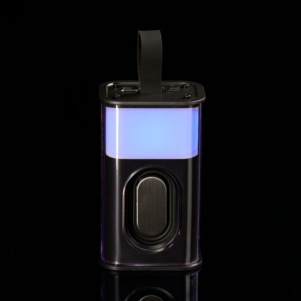 Bluetooth-колонка с подсветкой Groove, серая / Миниатюра WWW (1000)