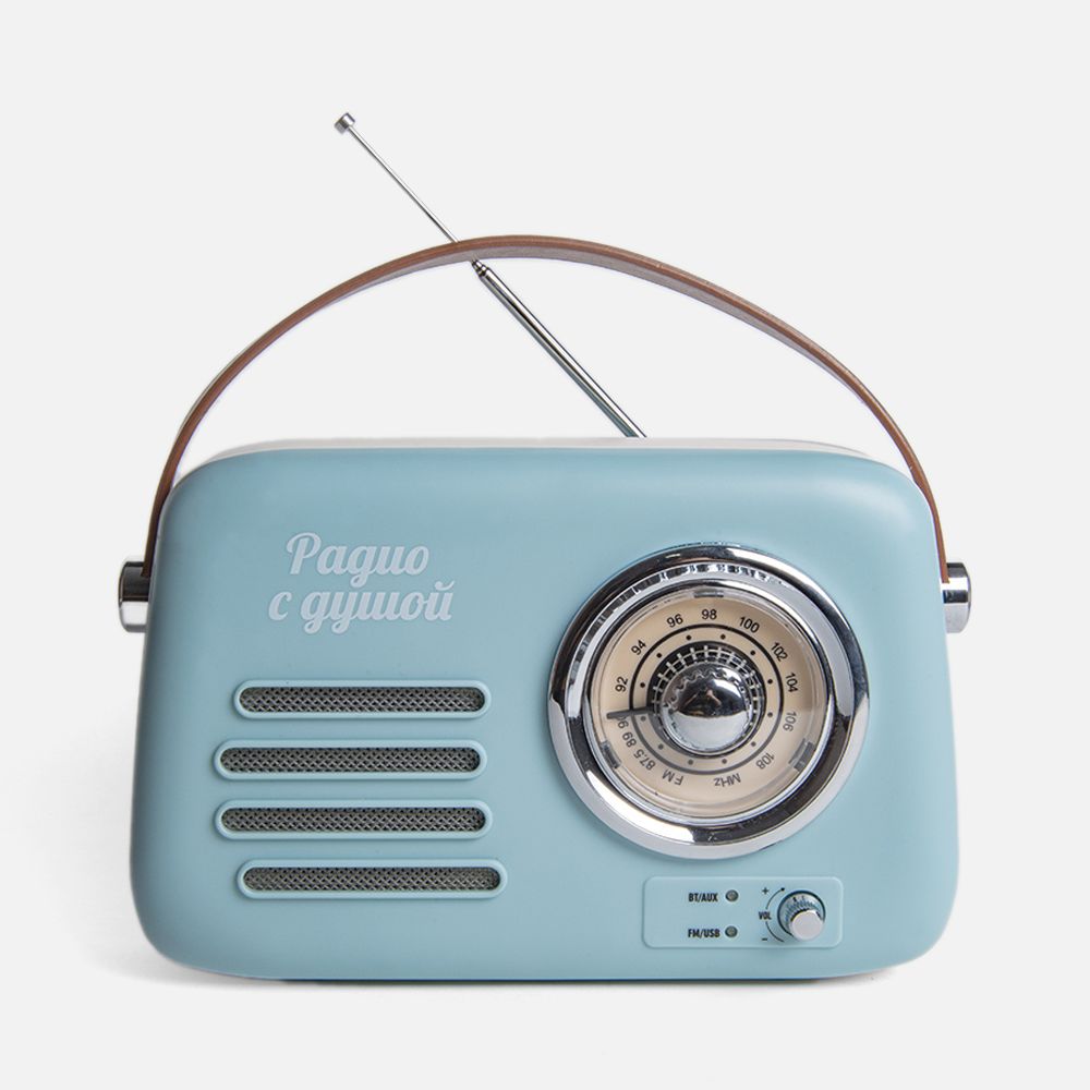 Радиоприемник «Fresh РП-338», голубой / Миниатюра WWW (1000)