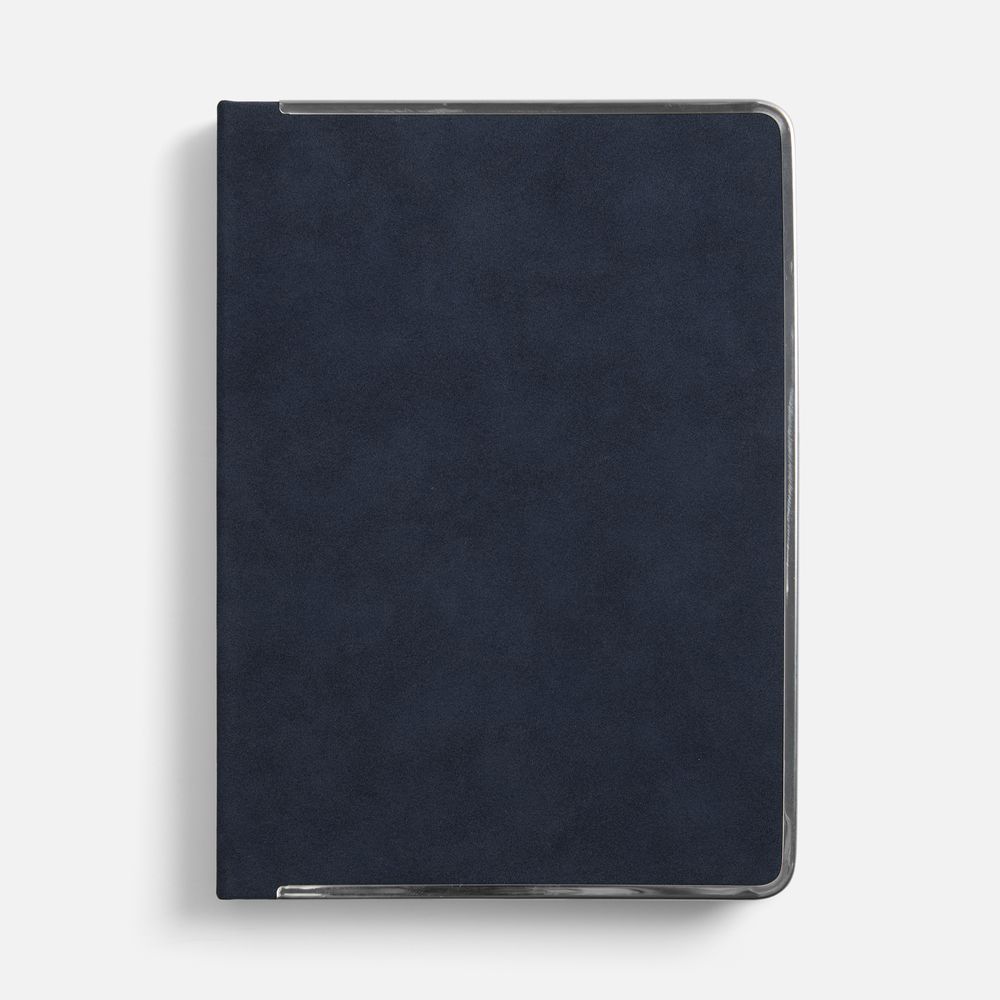 Ежедневник Metal Frame на заказ, датированный, синий / Миниатюра WWW (1000)