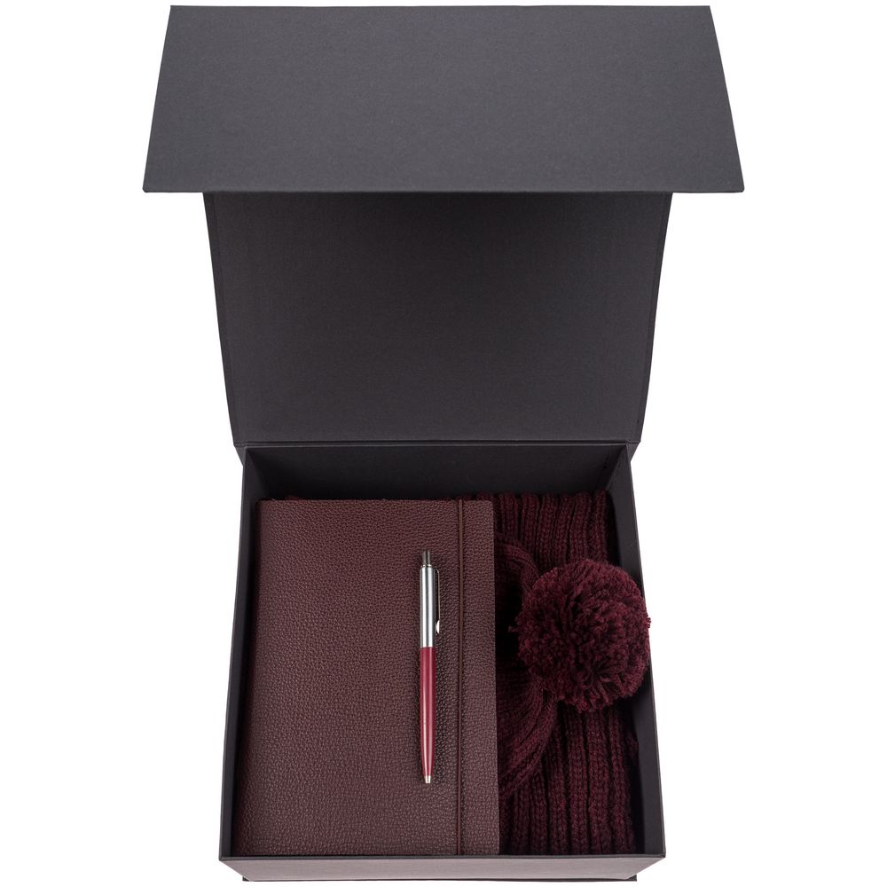 Набор Eira с ежедневником, бордовый / Миниатюра WWW (1000)