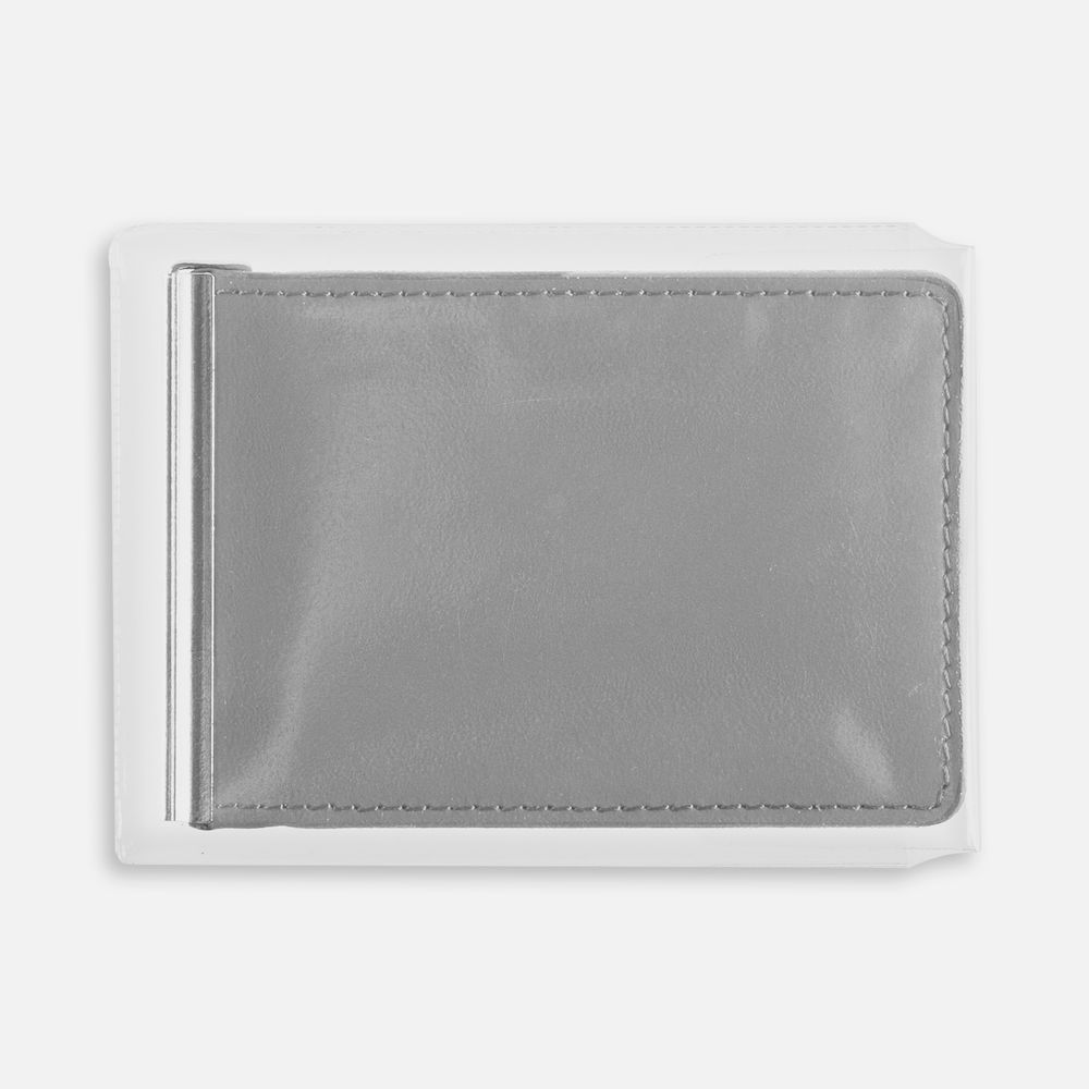 Зажим для купюр Alaska, серый / Миниатюра (упак) (1000)