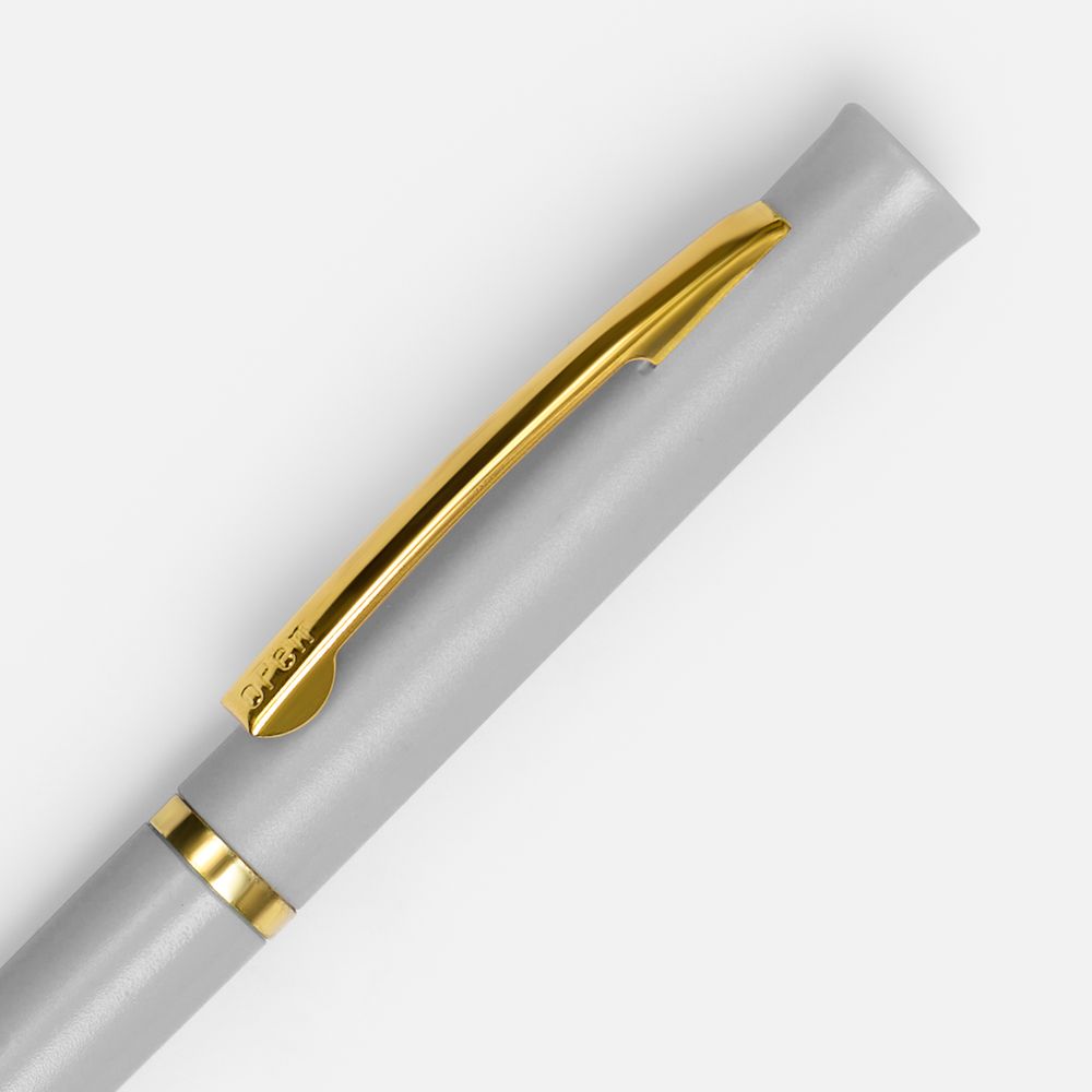 Ручка шариковая Euro Gold, серая / Миниатюра WWW (1000)