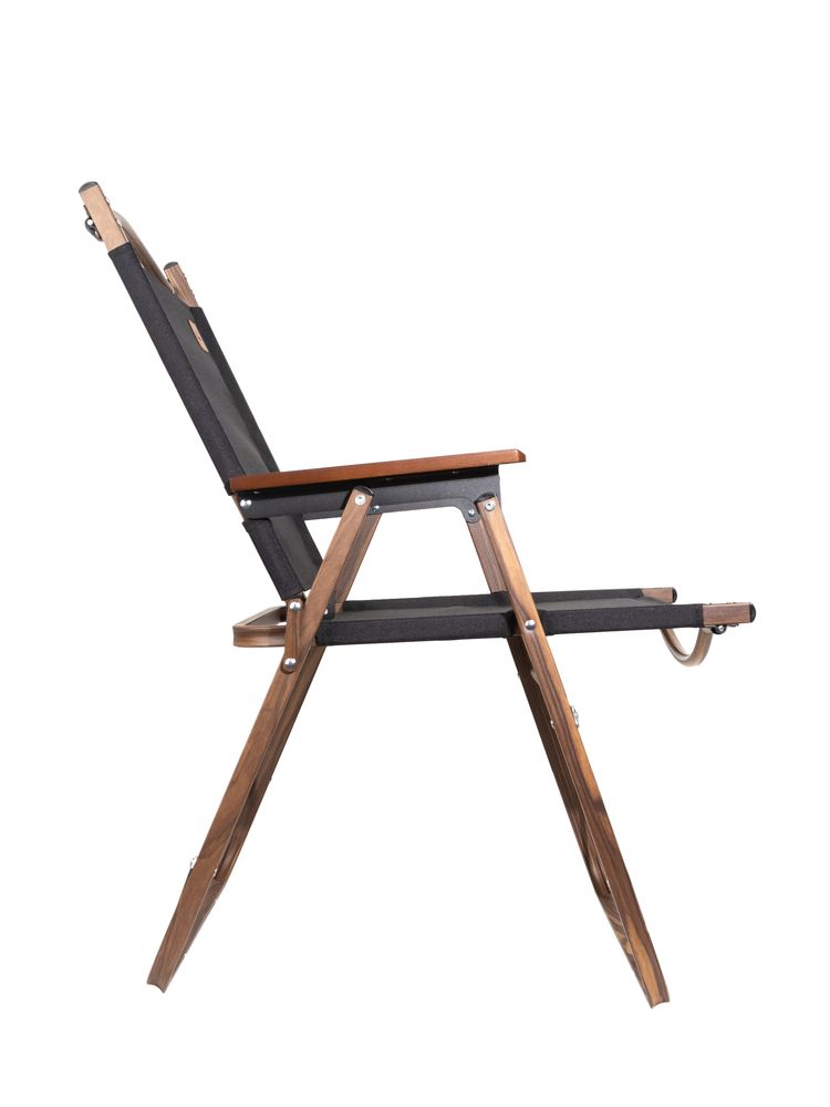 Стул MW02 складной, черный, темное дерево / Миниатюра WWW (1000)