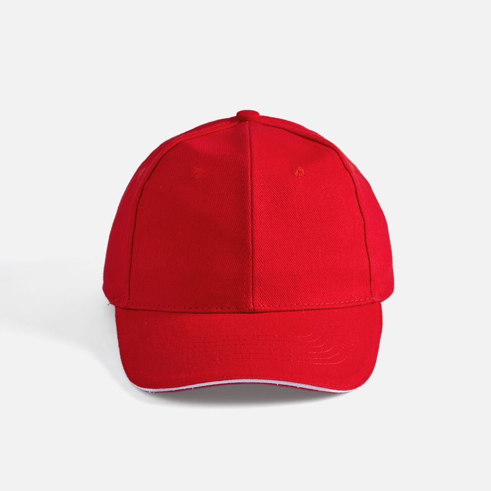 Бейсболка Buffalo, красная с белым / Миниатюра WWW (1000)