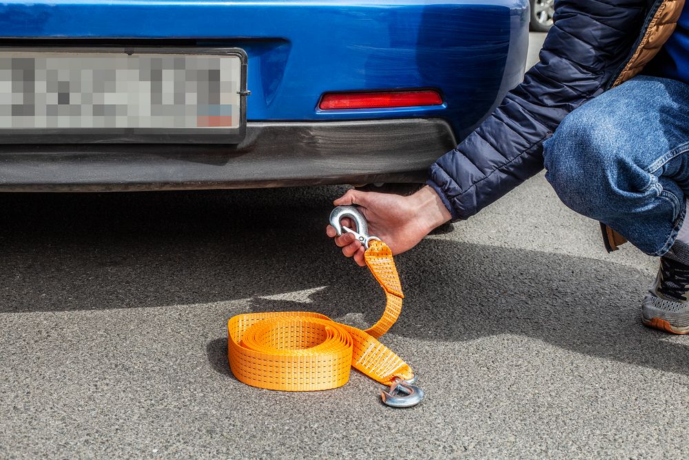 Трос буксировочный Haul ver.2, оранжевый / Миниатюра WWW (1000)