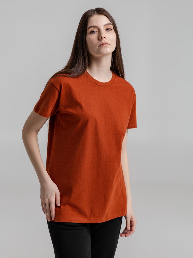 Футболка Imperial 190, коричневая (терракотовая) / Миниатюра WWW (1000)