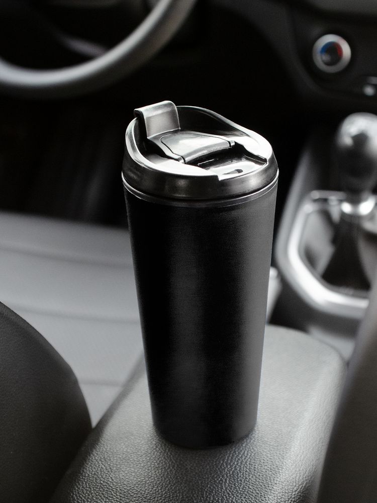 Термостакан Edda, черный / Миниатюра WWW (1000)