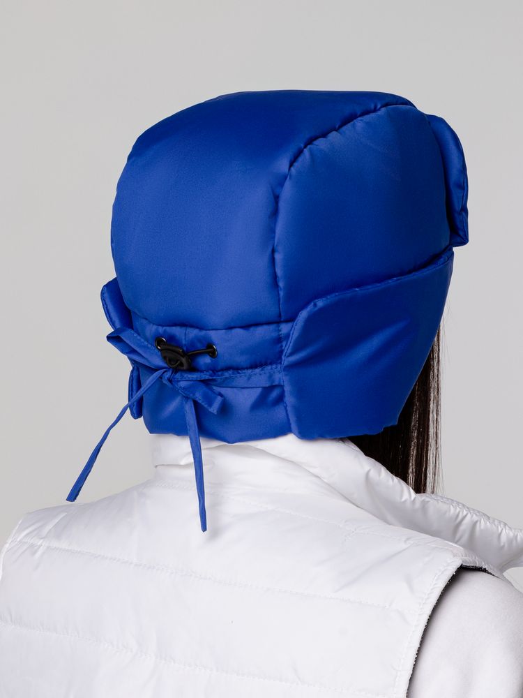 Шапка-ушанка Shelter, ярко-синяя / Миниатюра WWW (1000)