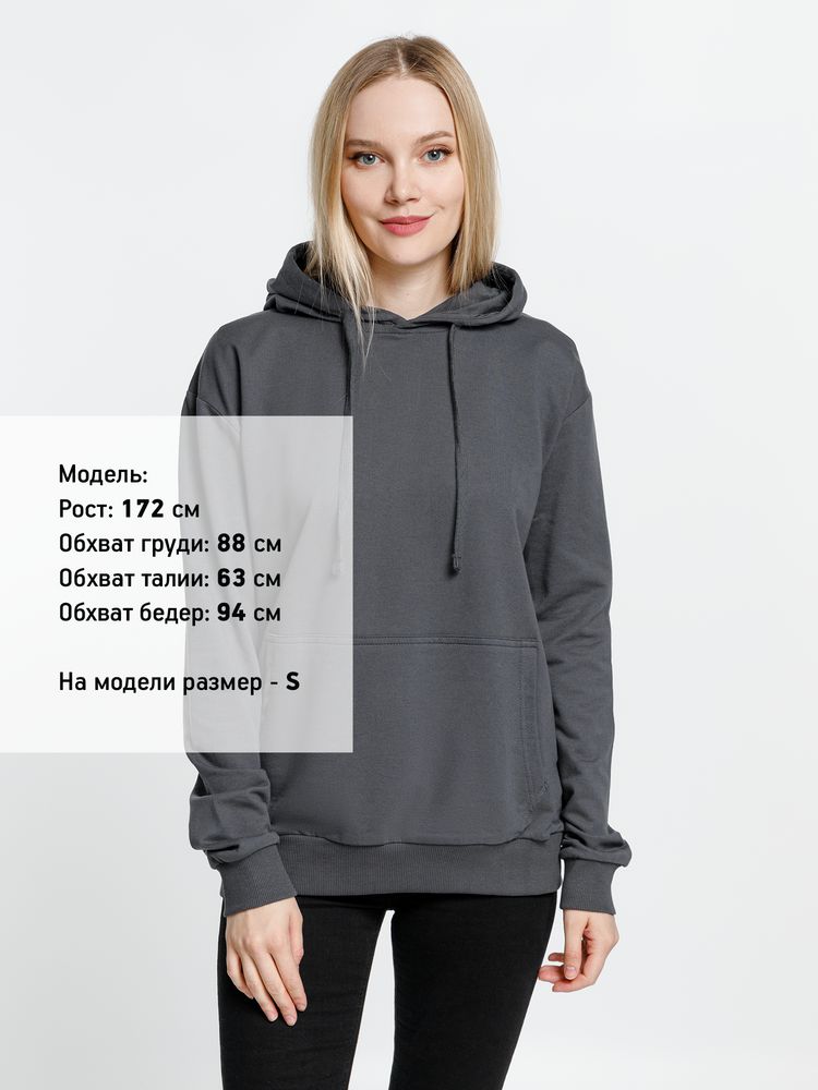 Худи Kirenga 2.0, темно-серое (графит) / Миниатюра WWW (1000)