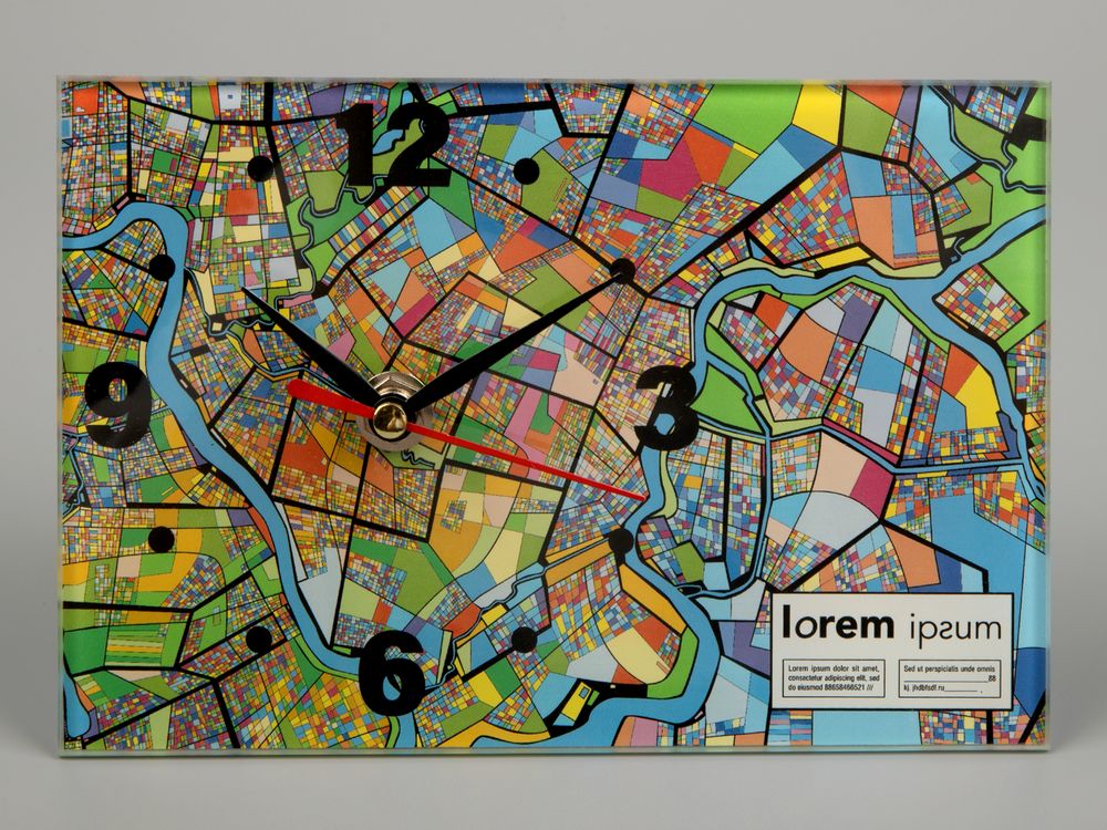 Часы настольные на заказ Uptime / Миниатюра WWW (1000)