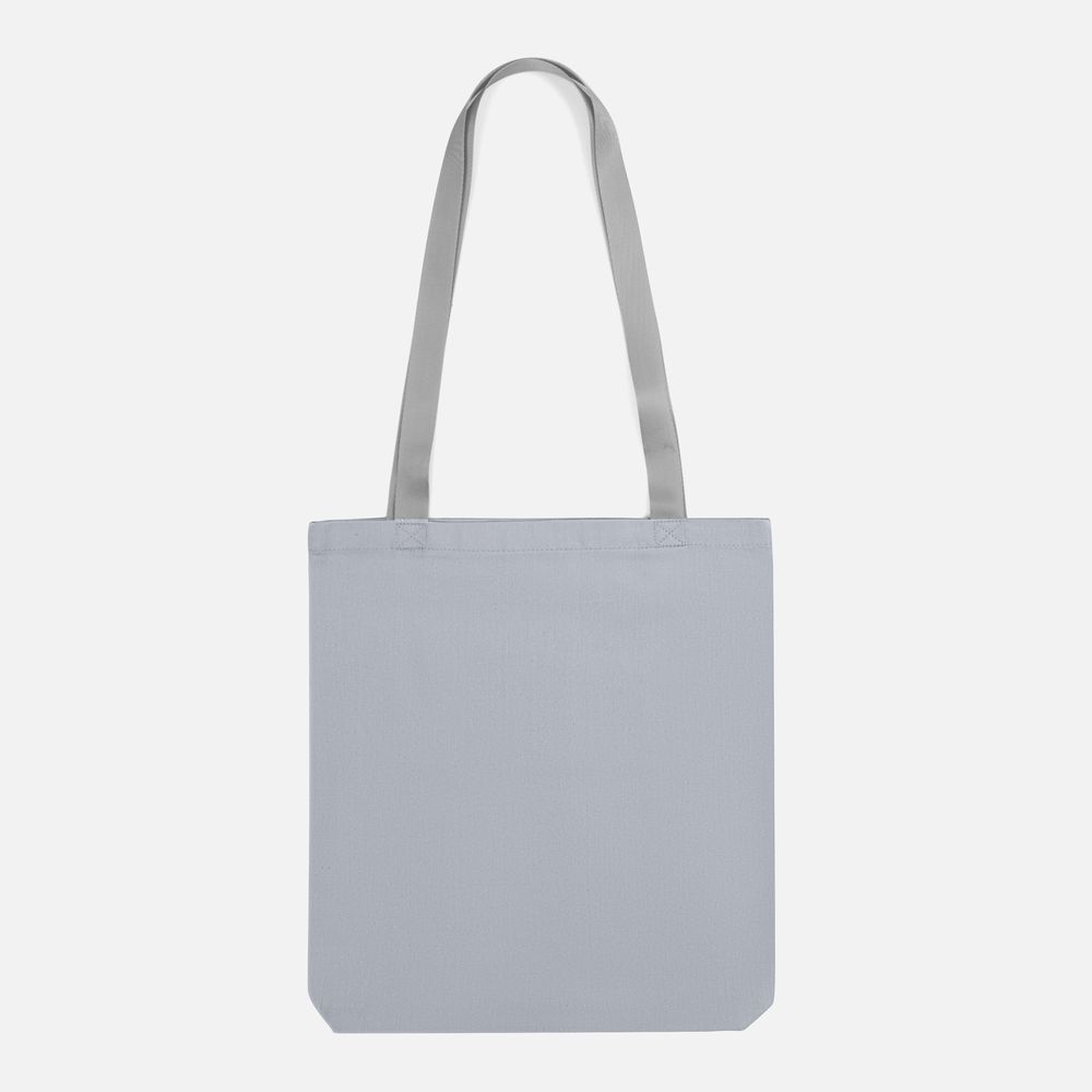 Шопер B4, серый с серыми ручками / Миниатюра WWW (1000)