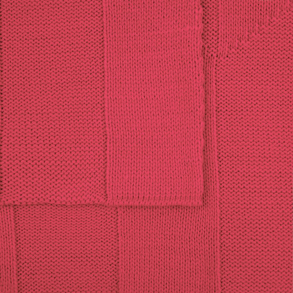 Плед Rombus, темно-розовый (коралл) / Миниатюра WWW (1000)