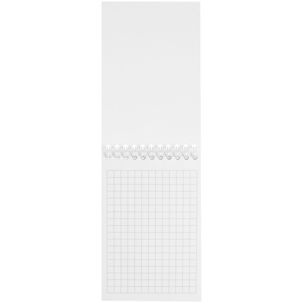 Блокнот Dali Mini в клетку, белый / Миниатюра WWW (1000)