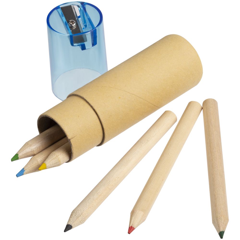 Набор карандашей Pencilvania Office с точилкой, синий / Миниатюра WWW (1000)