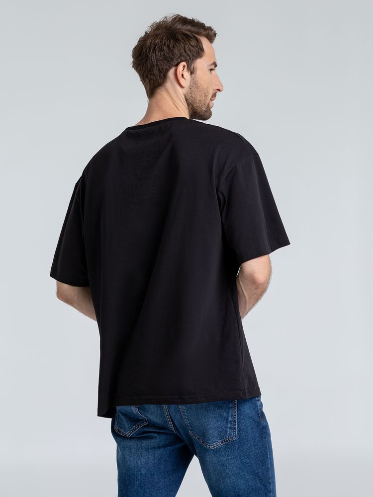 Футболка оверсайз «Бро», черная / Миниатюра WWW (1000)