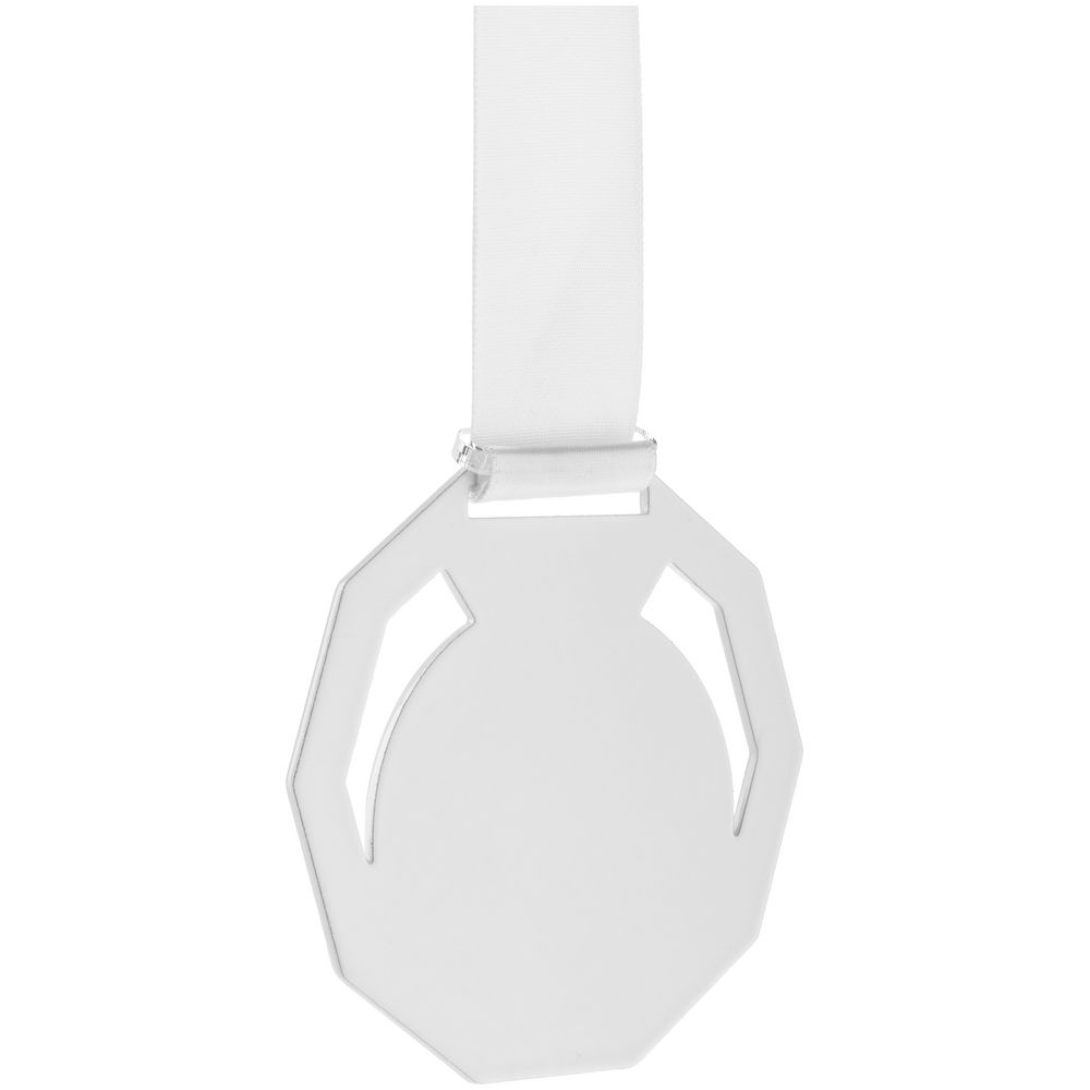 Медаль Steel Deca, белая / Миниатюра WWW (1000)