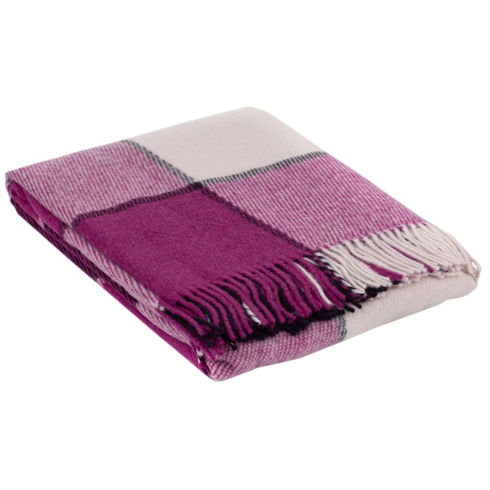 Плед Edinburgh, розовый / Миниатюра WWW (1000)