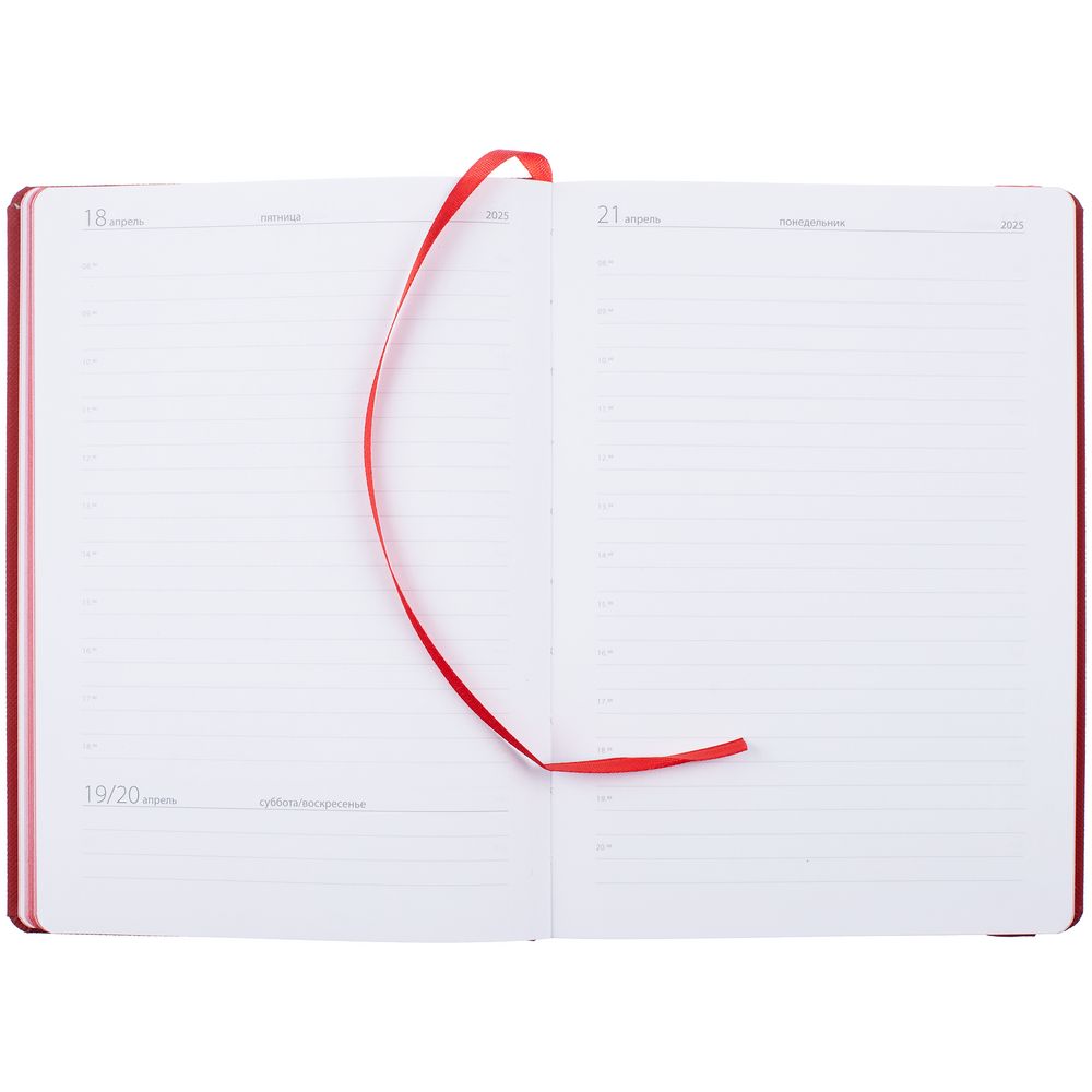 Ежедневник Must, датированный, красный / Миниатюра WWW (1000)