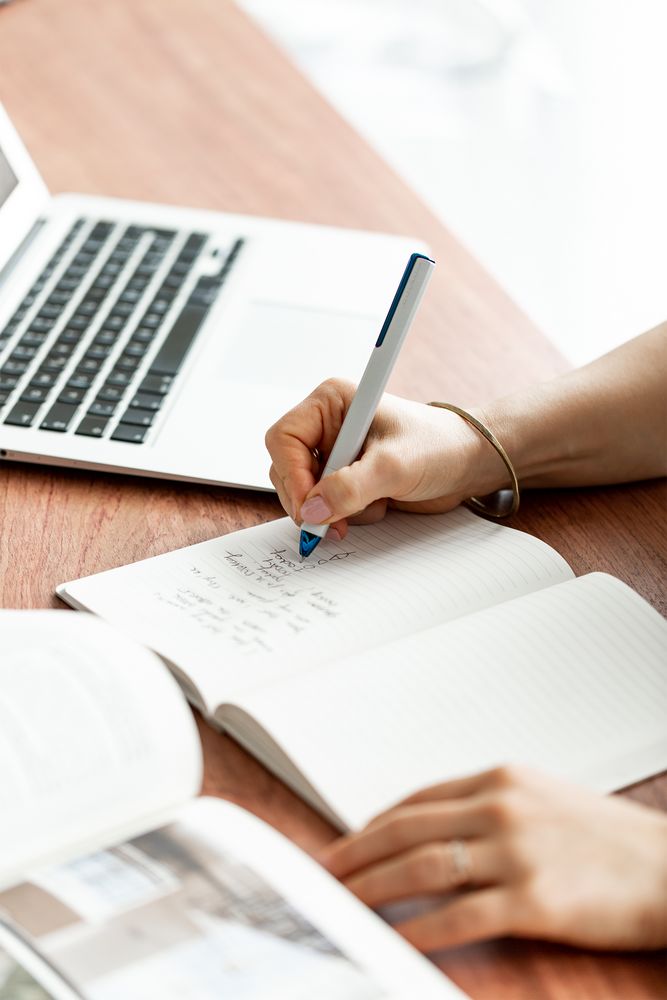 Ручка шариковая PF One, серебристая с синим / Миниатюра WWW (1000)