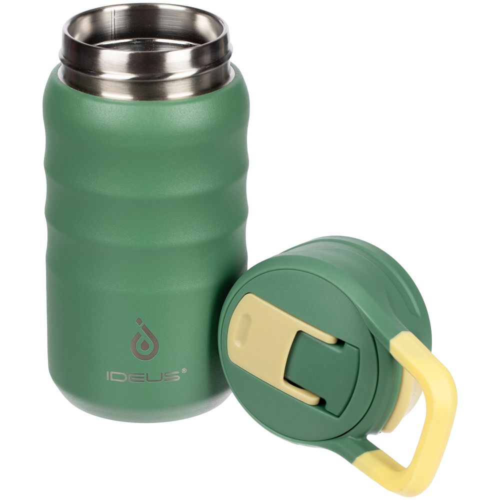 Термобутылка Fujisan, зеленая / Миниатюра WWW (1000)