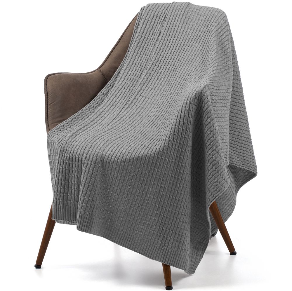 Плед Slumberland, светло-серый / Миниатюра WWW (1000)