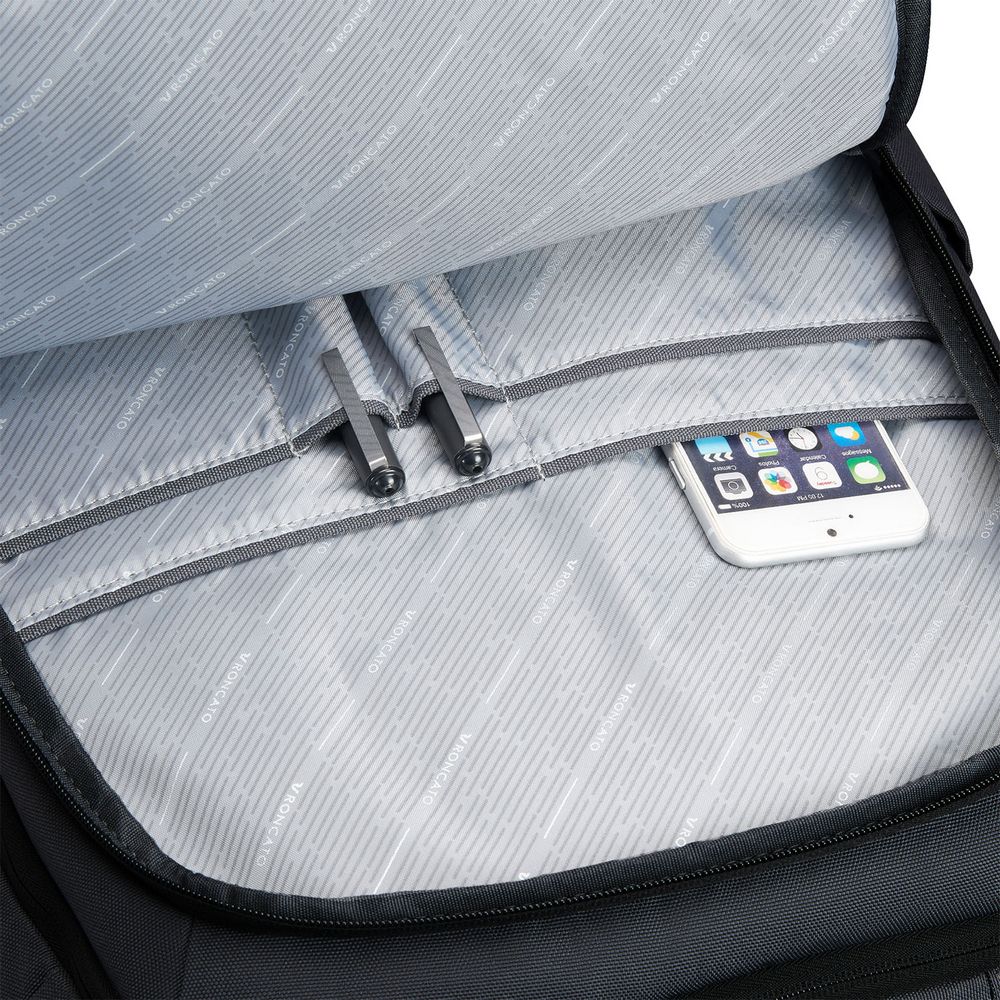 Рюкзак Clayton, черный / Миниатюра WWW (1000)