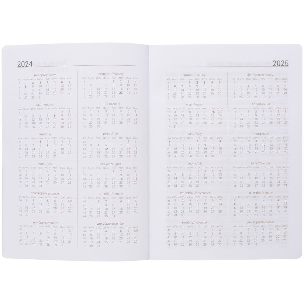 Ежедневник Flex Shall, датированный, серый / Миниатюра WWW (1000)