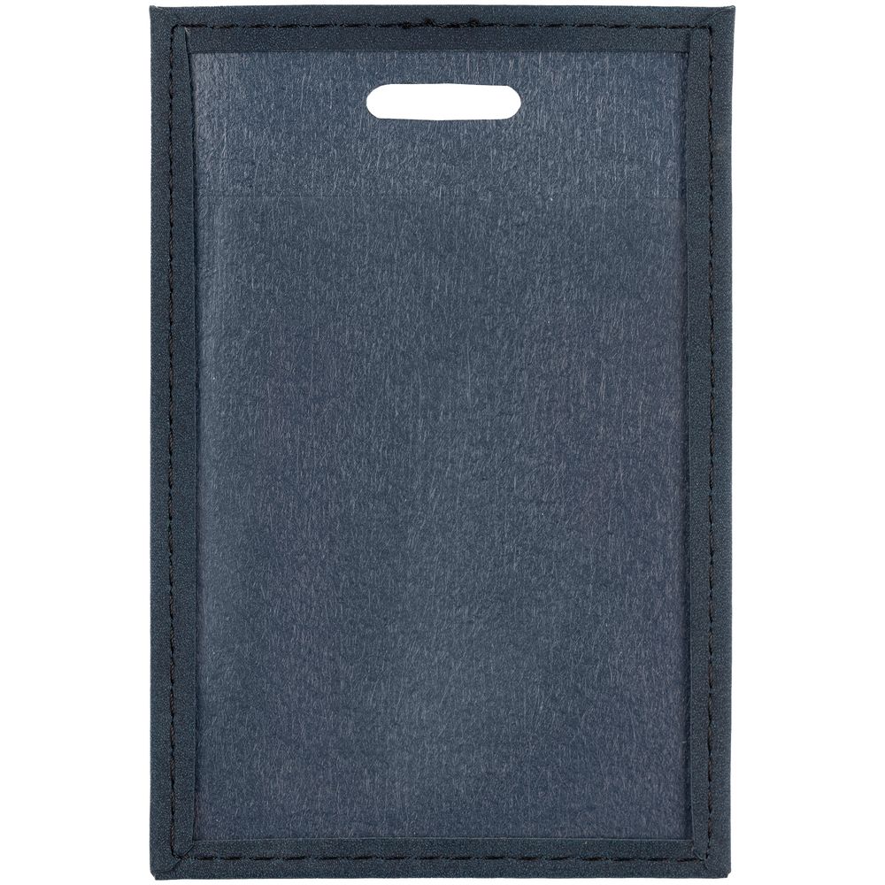 Чехол для пропуска Nubuk, синий / Миниатюра WWW (1000)