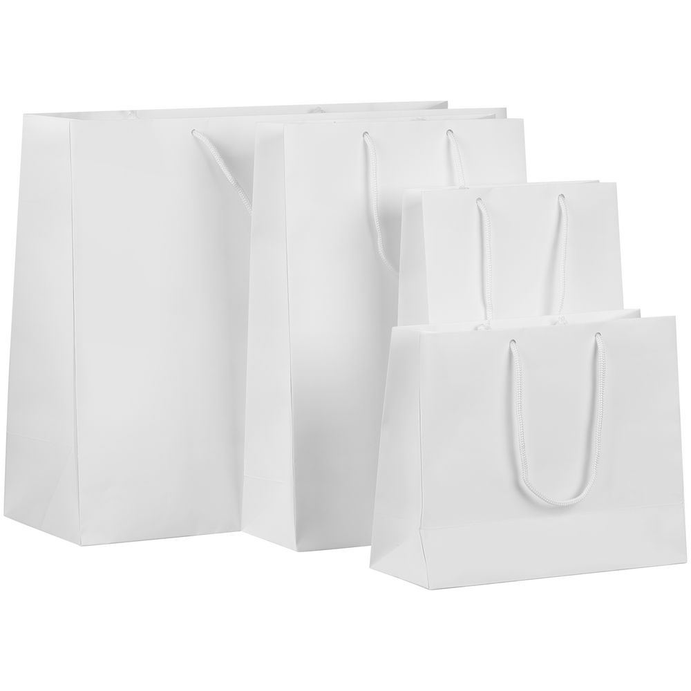 Пакет бумажный Lami M, белый / Миниатюра WWW (1000)