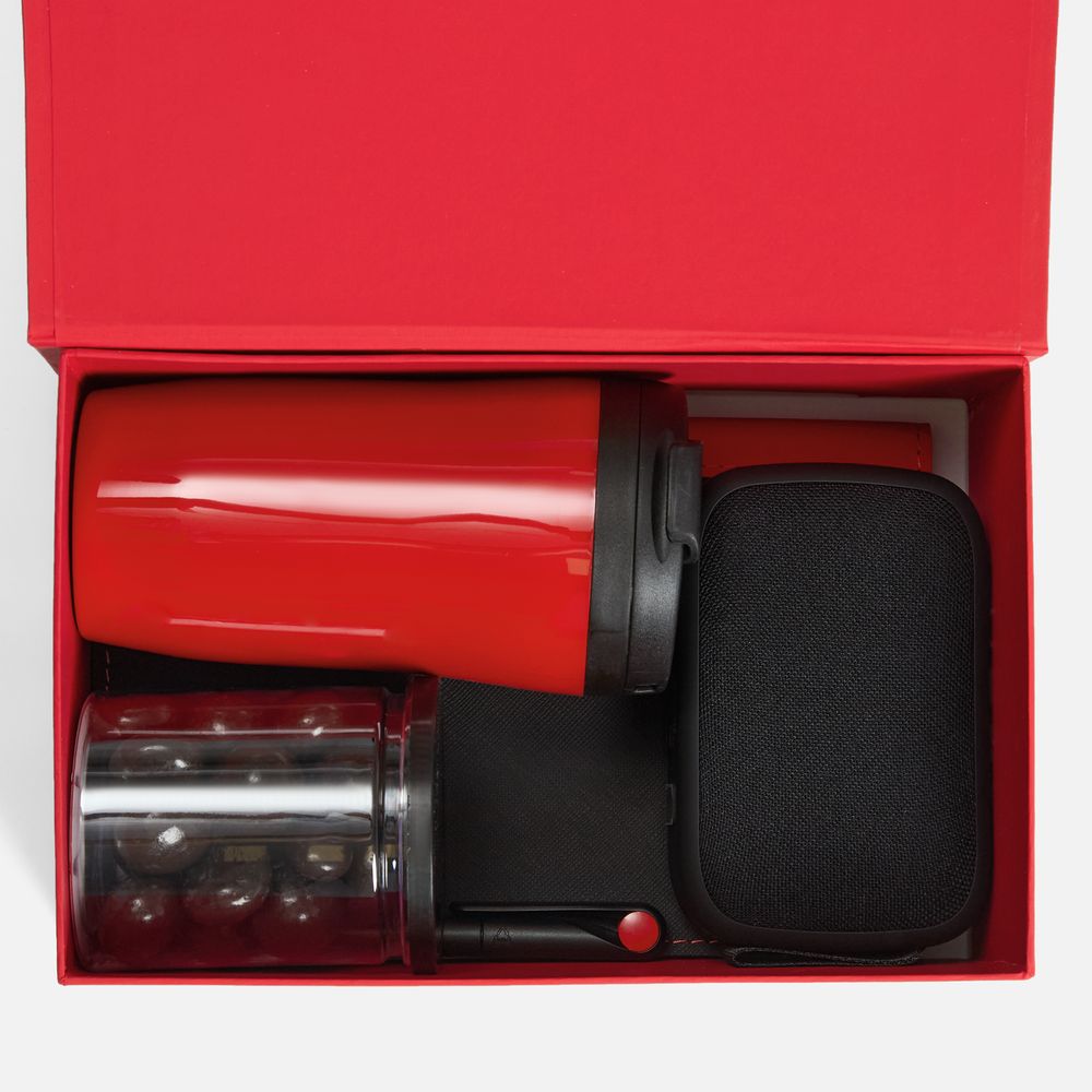 Набор Nice Twice Underway, черный с красным / Миниатюра WWW (1000)