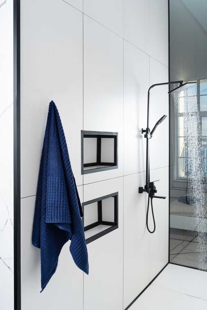 Полотенце Farbe, большое, синее / Миниатюра WWW (1000)