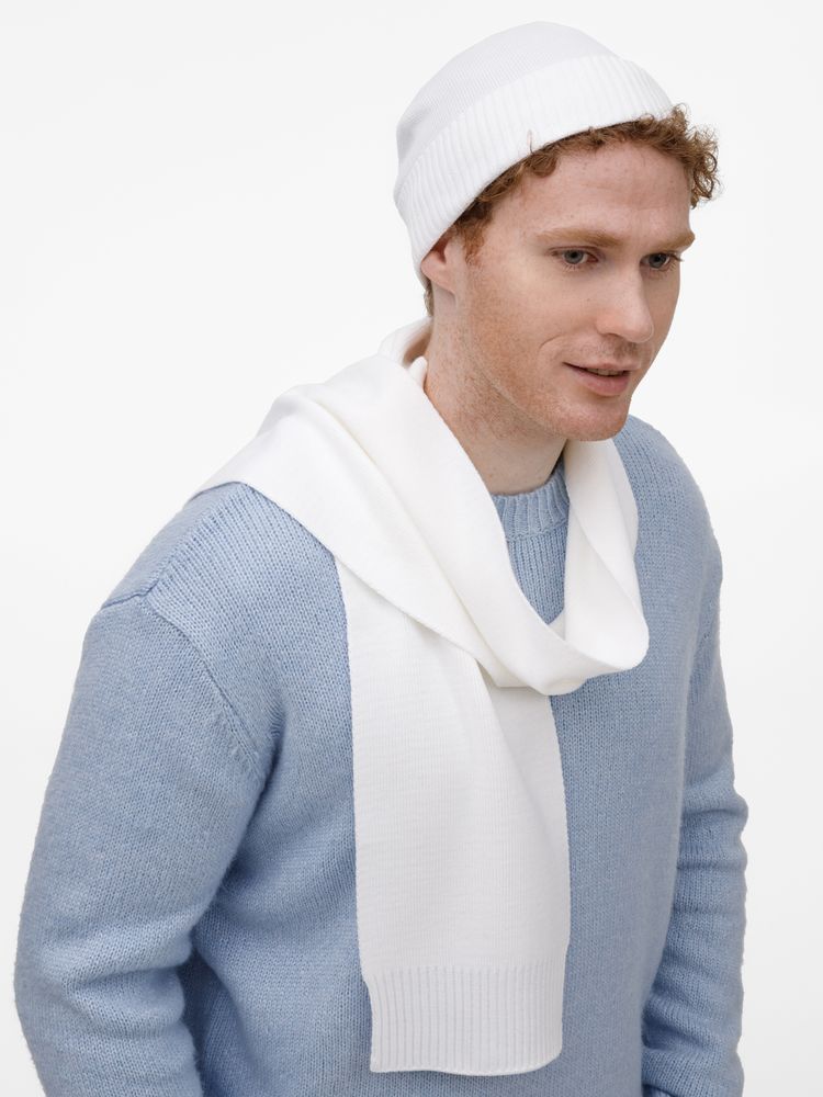 Шарф Sorang, белый / Миниатюра WWW (1000)