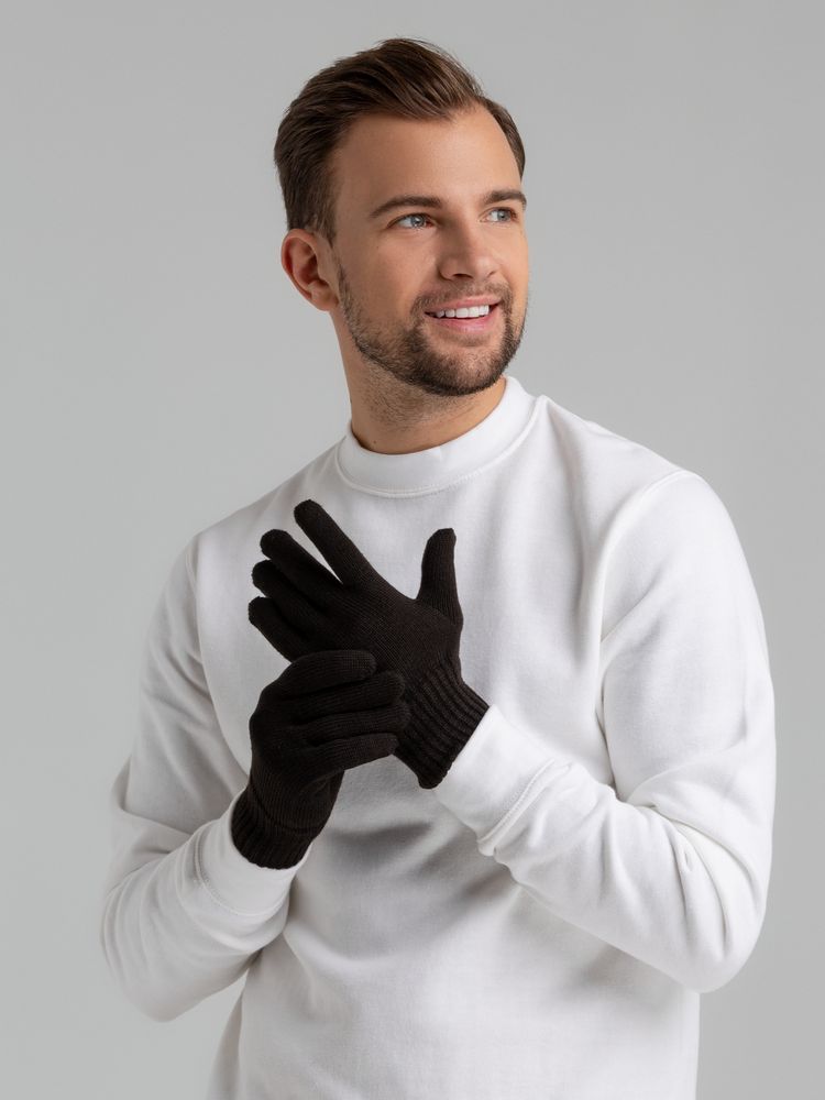 Перчатки Real Talk, черные / Миниатюра WWW (1000)