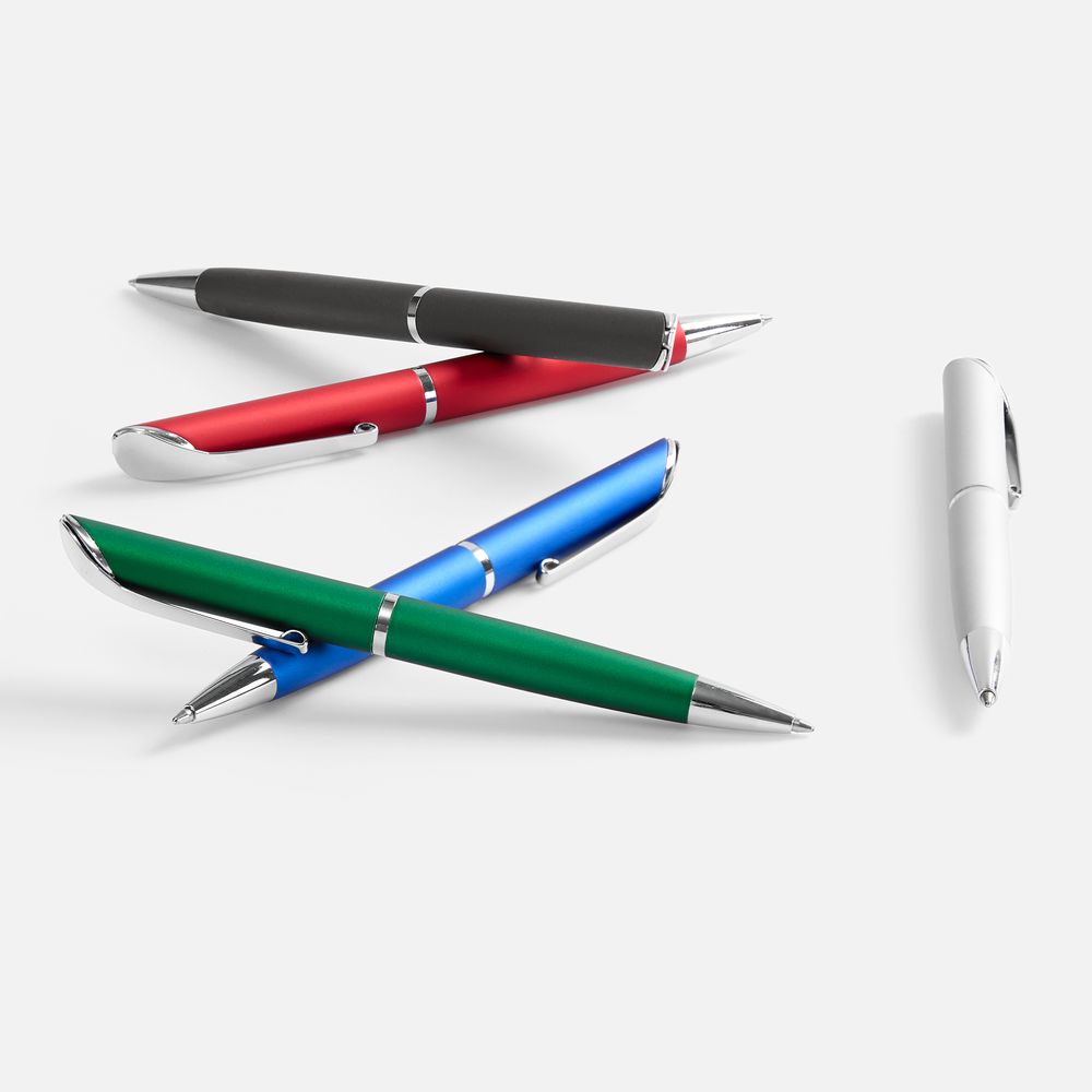 Ручка шариковая Glide, серая / Миниатюра WWW (1000)