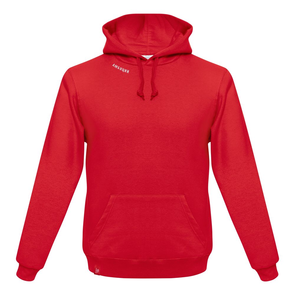 Худи с вышивкой «Амбиции», красное / Миниатюра WWW (1000)