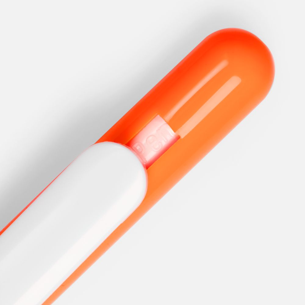 Ручка шариковая Swiper, оранжевая с белым / Миниатюра WWW (1000)