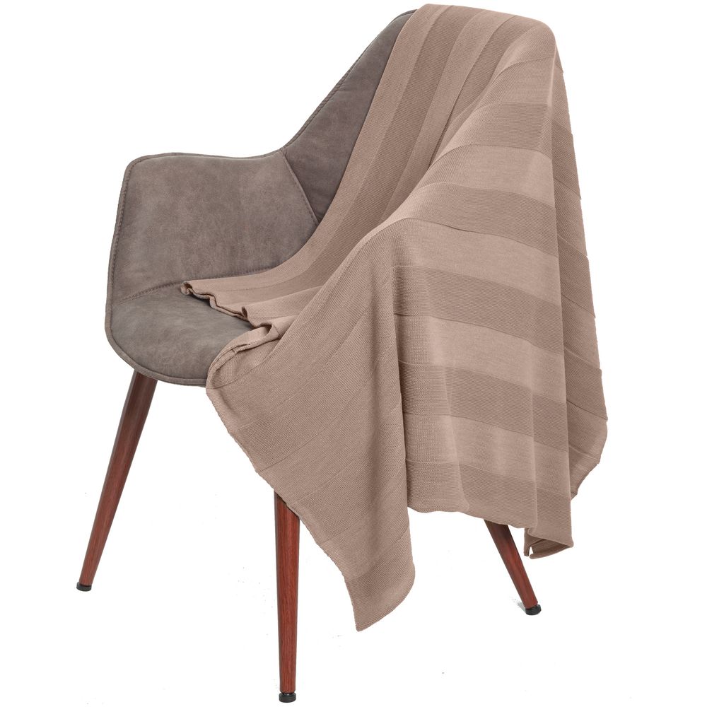 Плед Pleat, бежевый / Миниатюра WWW (1000)