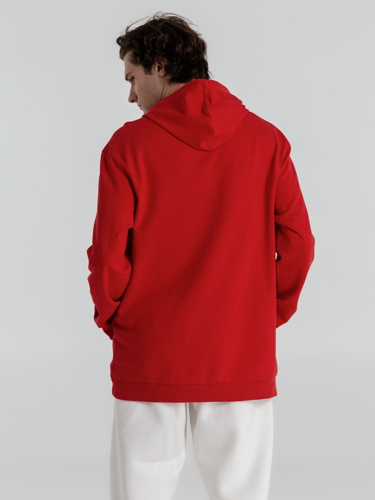 Толстовка с капюшоном унисекс Hoodie, красная / Миниатюра WWW (1000)