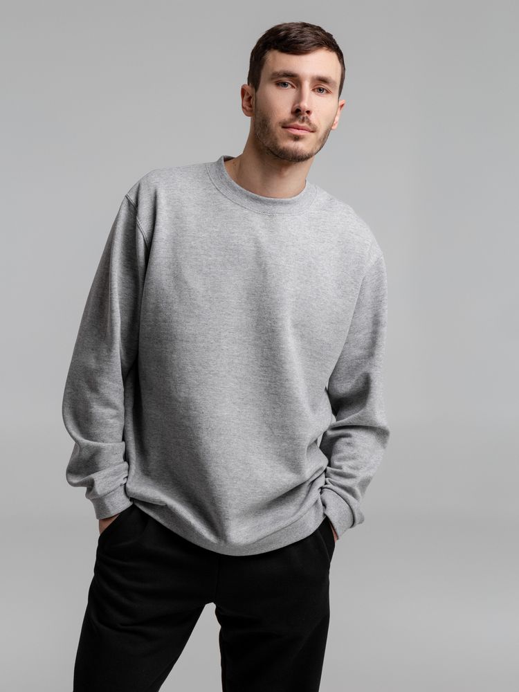 Толстовка Spider 260, серый меланж / Миниатюра WWW (1000)