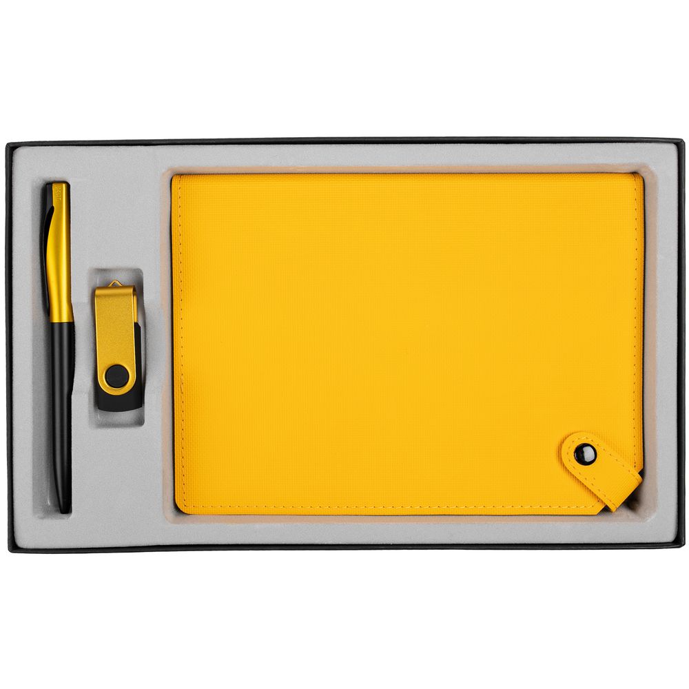 Коробка In Form под ежедневник, флешку, ручку, черная / Миниатюра WWW (1000)