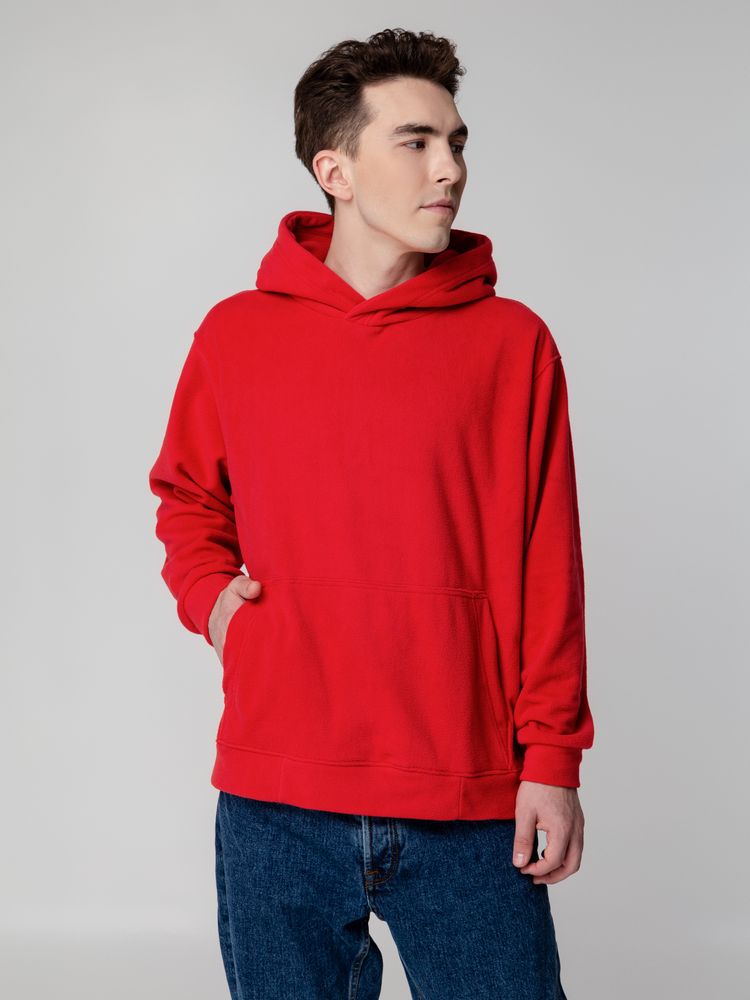 Худи флисовое унисекс Manakin, красное / Миниатюра WWW (1000)