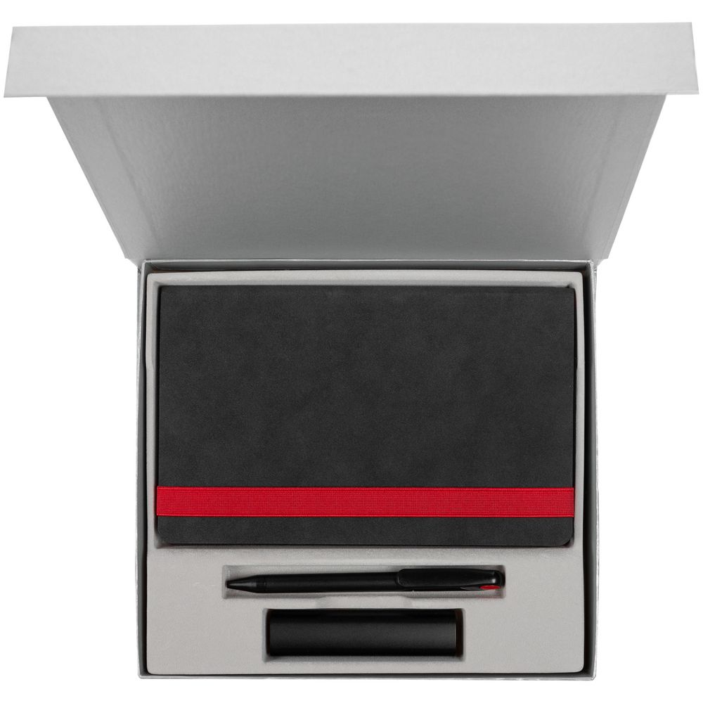 Набор Velours, черный с красным / Миниатюра WWW (1000)