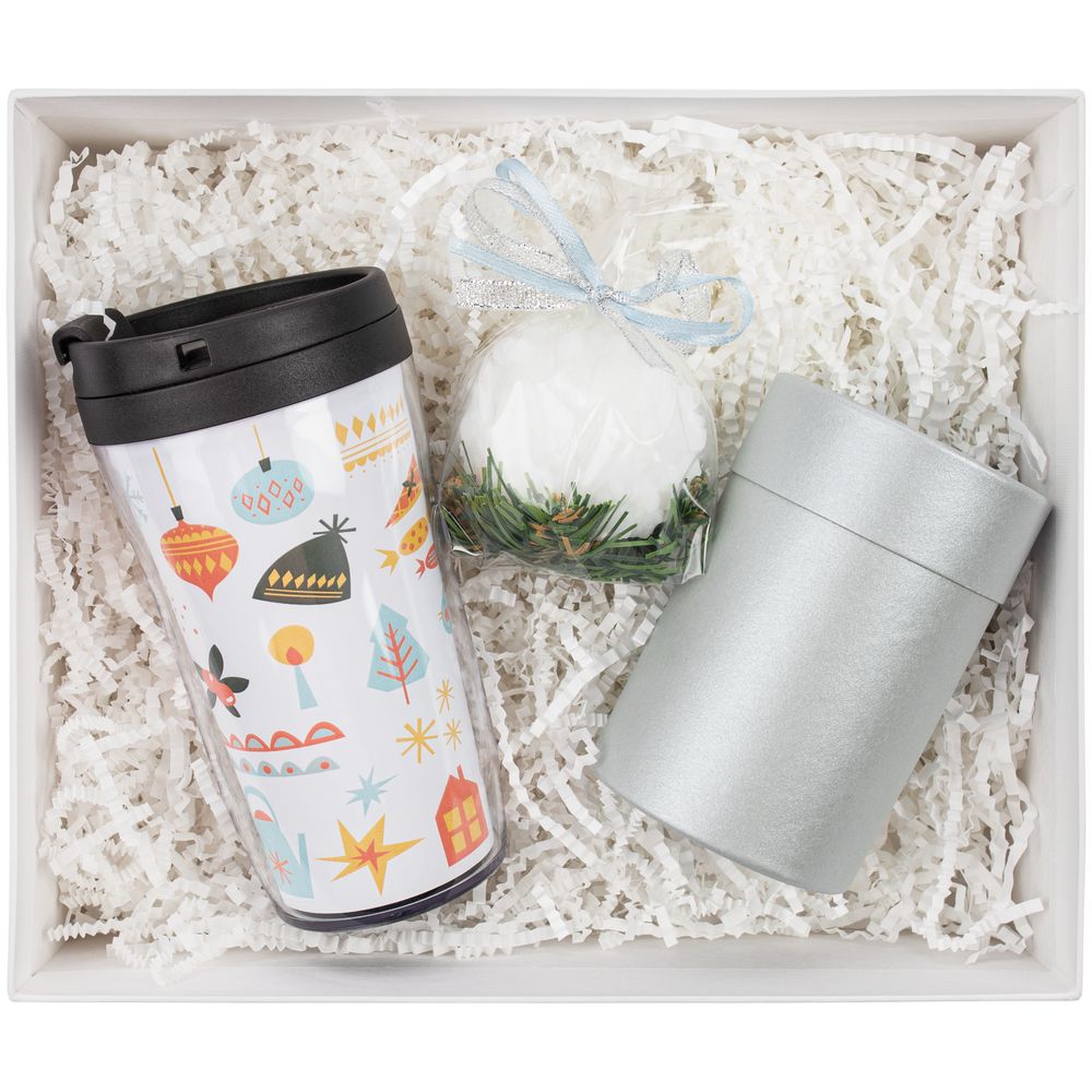 Набор Mug Snug, серебристый / Миниатюра WWW (1000)