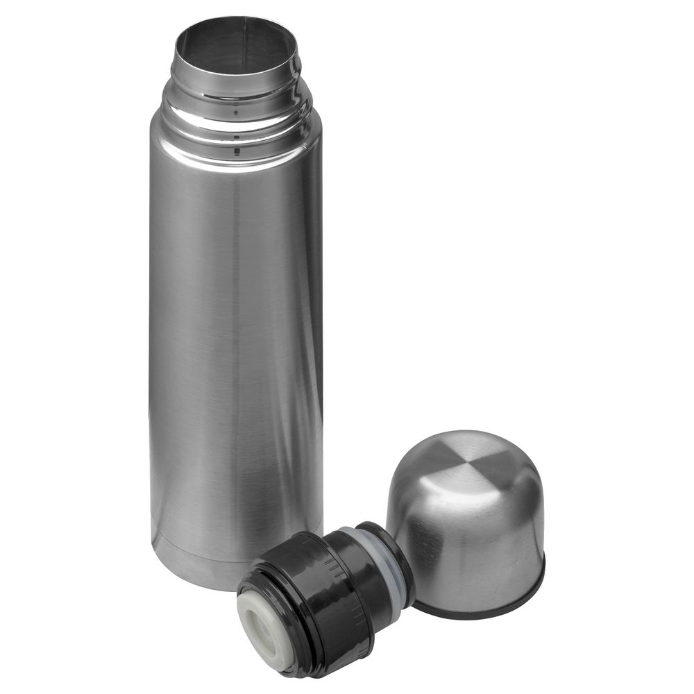 Термос Plain 750, серебристый, уценка / Миниатюра WWW (1000)